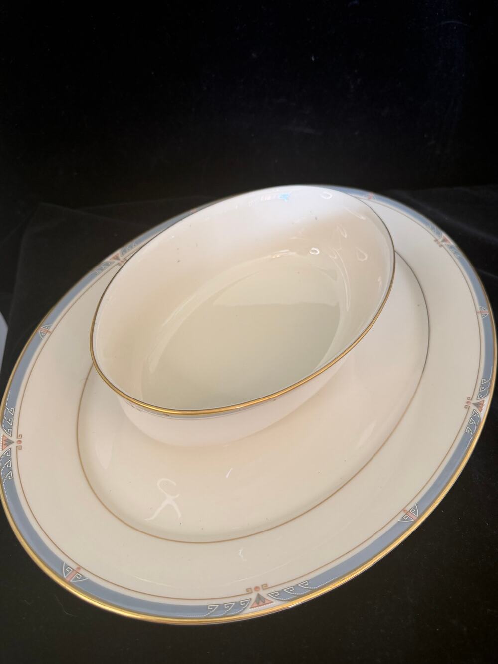 Lenox Monterey Platter and serving bowl set USA
